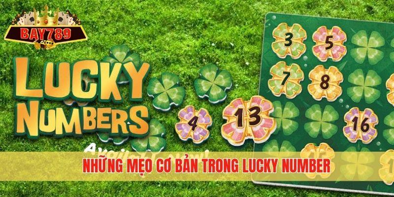 Những mẹo cơ bản trong Lucky Number
